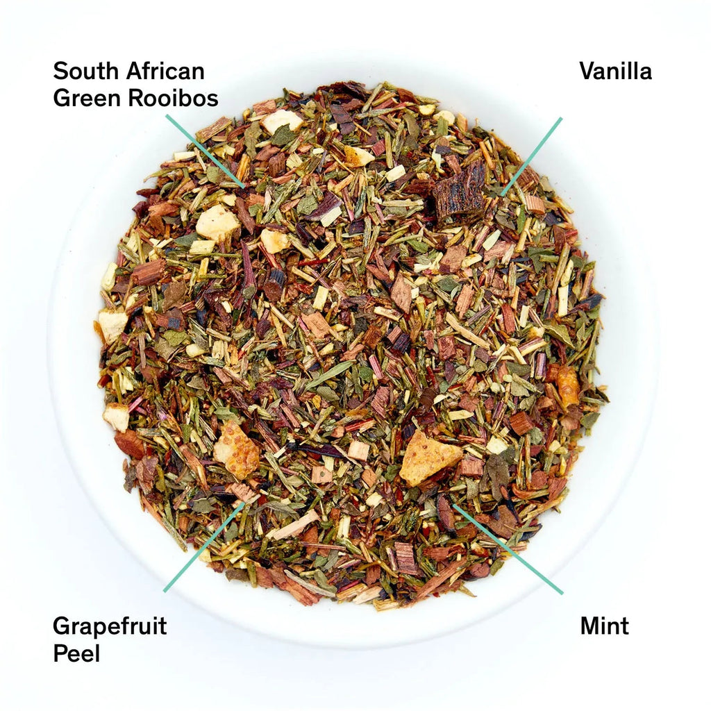 Cocteau - Vanilla Grapefruit Mint Rooibos Tea (Caffeine Free)