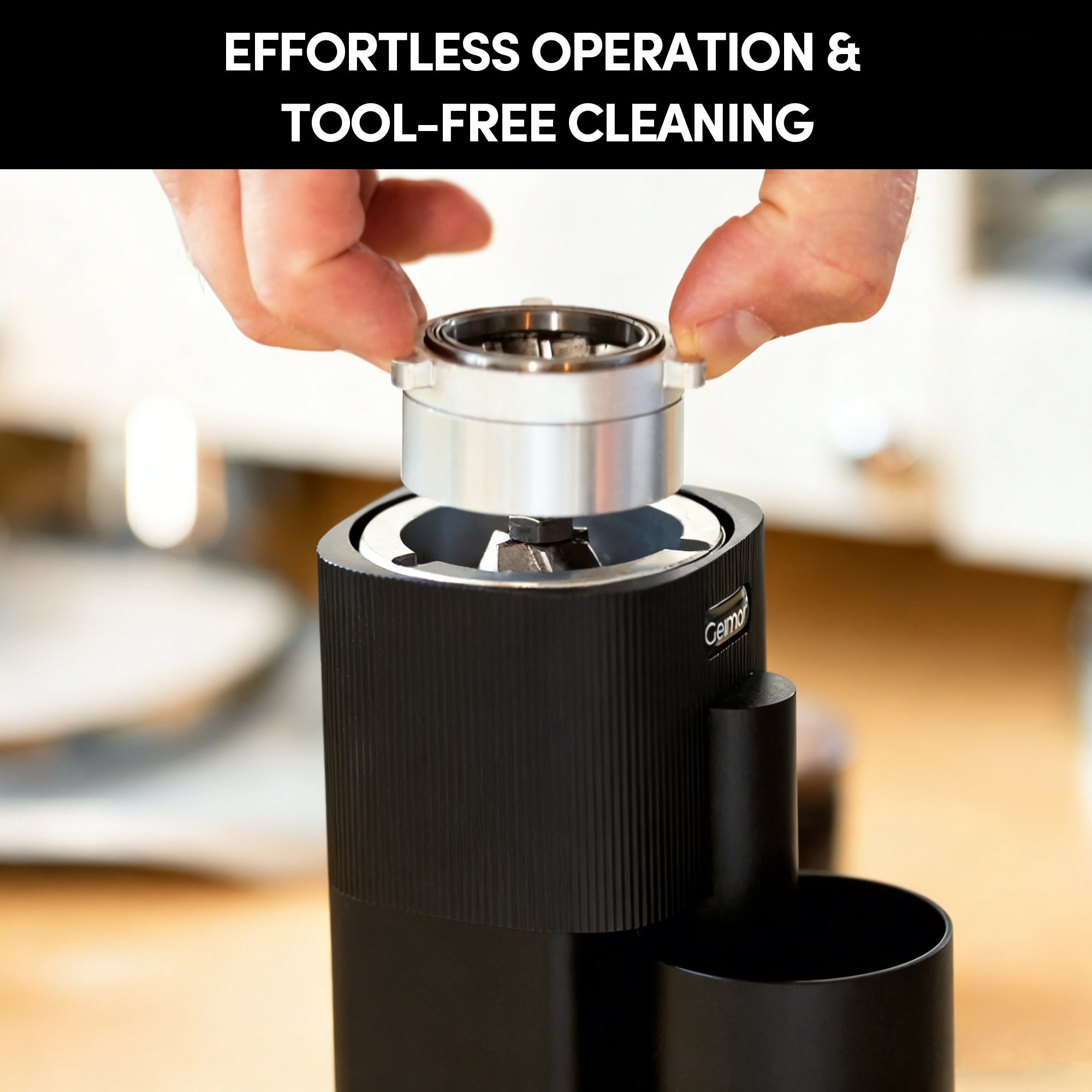 Geimori T38 Battery Coffee Grinder | Portable Espresso & Filter Grinder