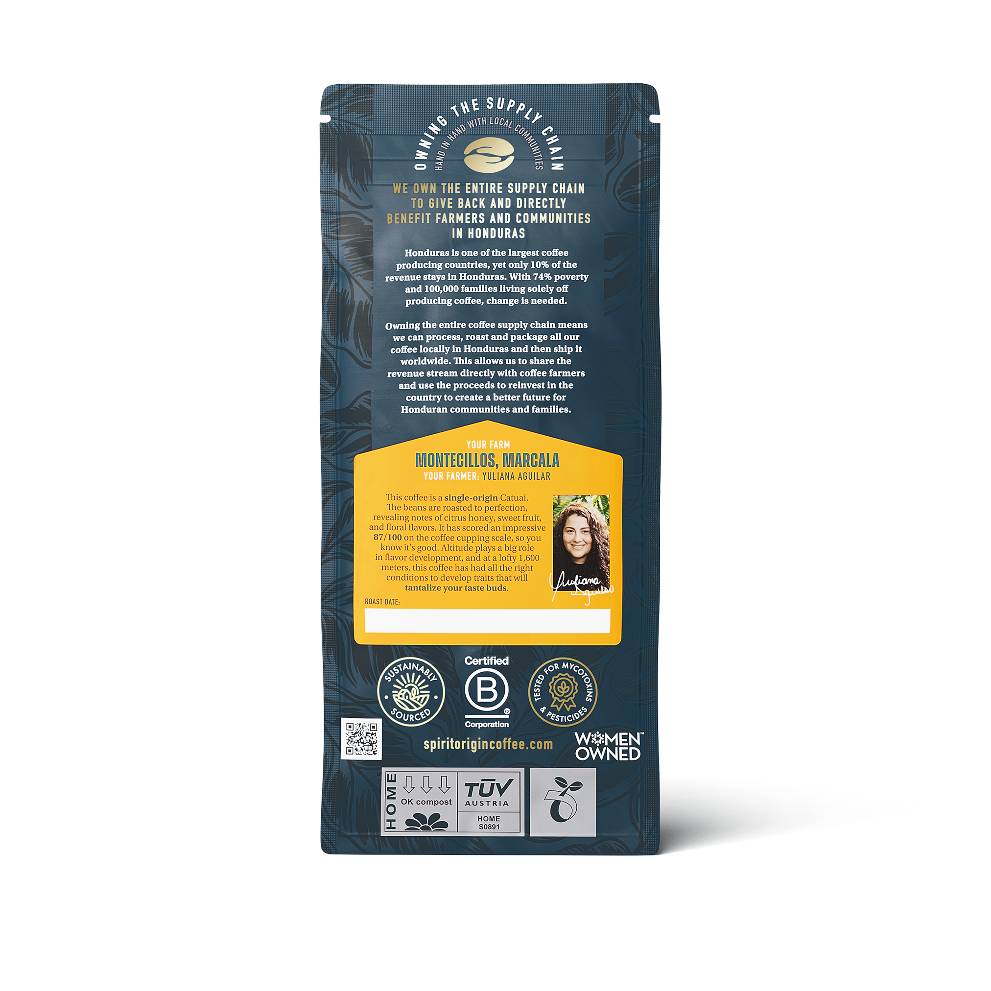 Honduras Montecillos Catuai Washed – Medium Roast Specialty Coffee, 50g Sample
