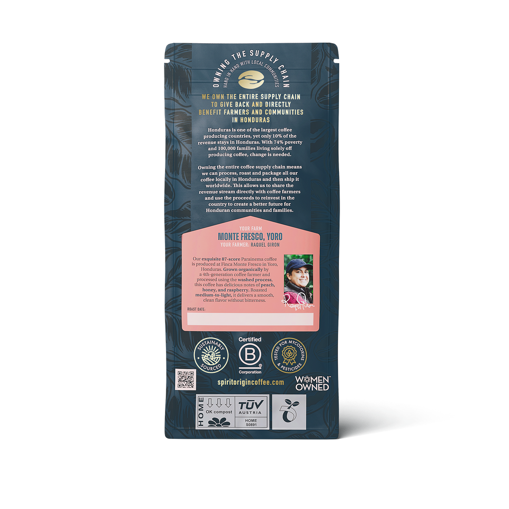 Honduras Monte Fresco Parainema Washed – Medium Roast Specialty Coffee, 50g Sample