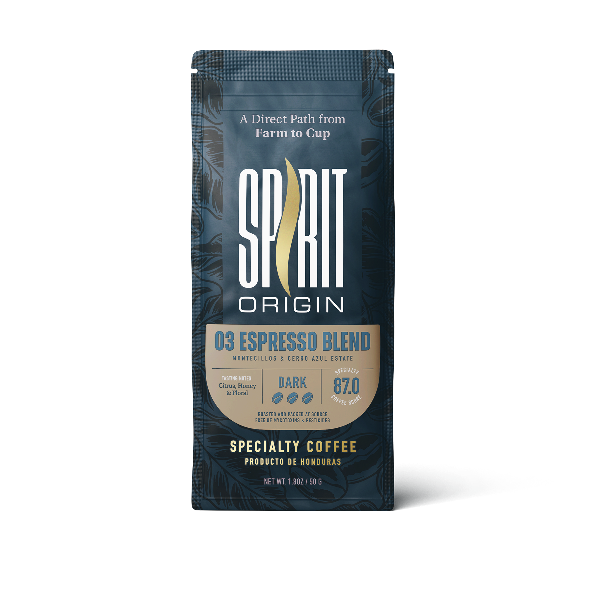 Honduran Espresso Blend – Medium-Dark Roast Specialty Coffee, 50g Sample