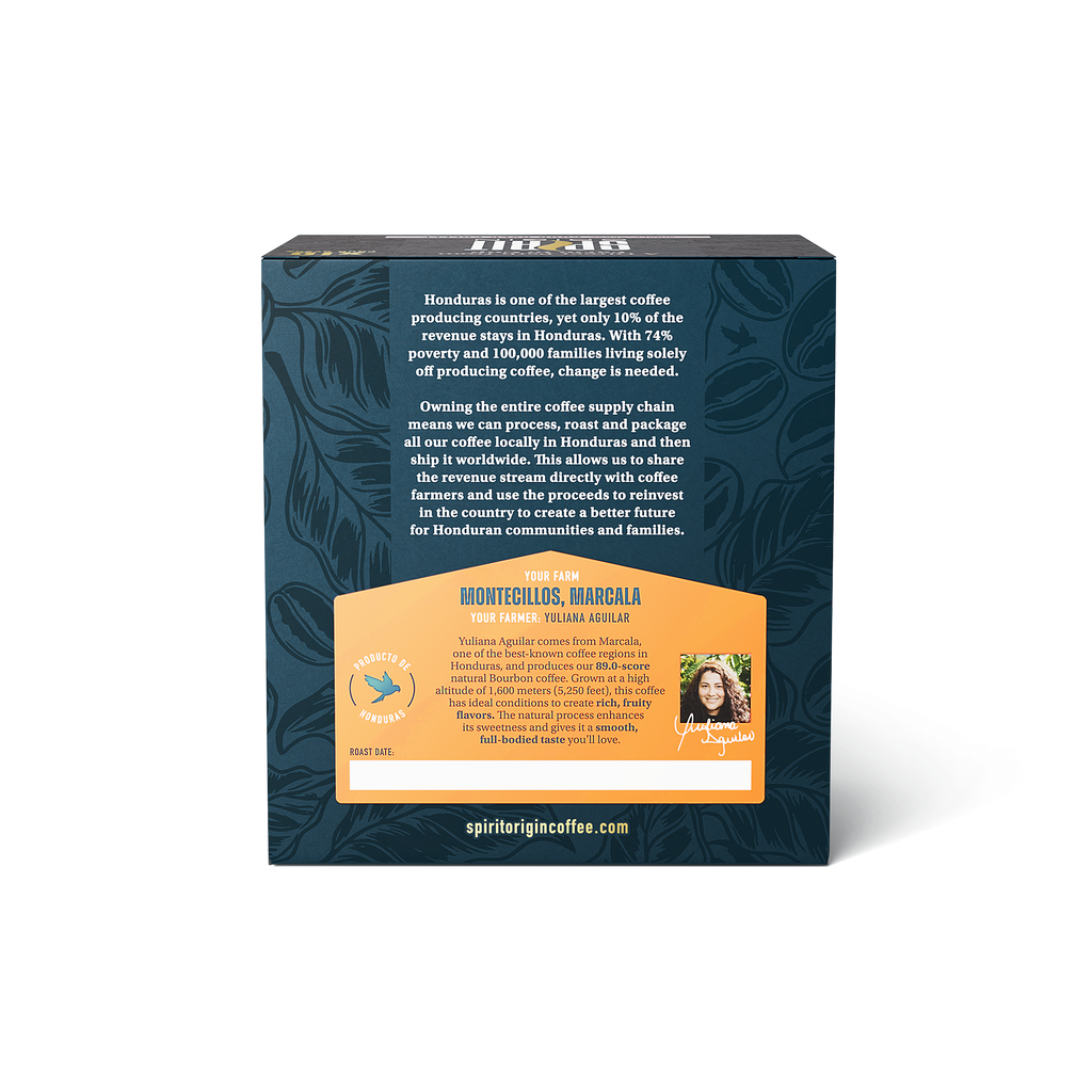 Single-Serve Pour-Over Drip Coffee Bags – Bourbon Medium Roast Specialty Coffee (10-Pack)