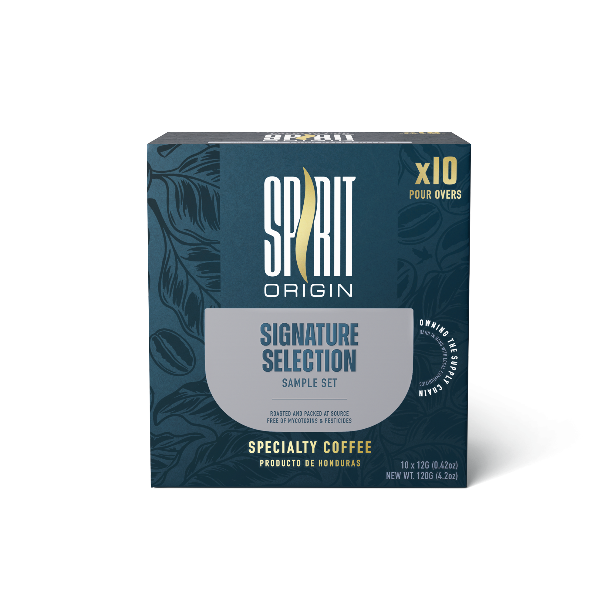 Single-Serve Pour-Over Drip Coffee Bags – Mix Sample Set, Specialty Coffee (10-Pack)